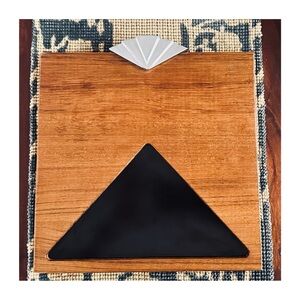 Georges Briard TEAK 12x12 cheese board.